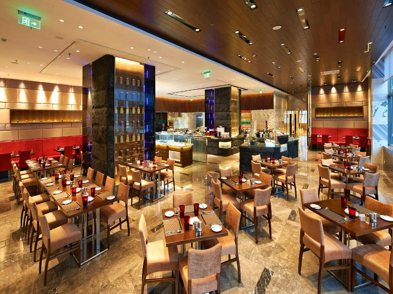 Hotel Nikko Tianjin Buitenkant foto The restaurant