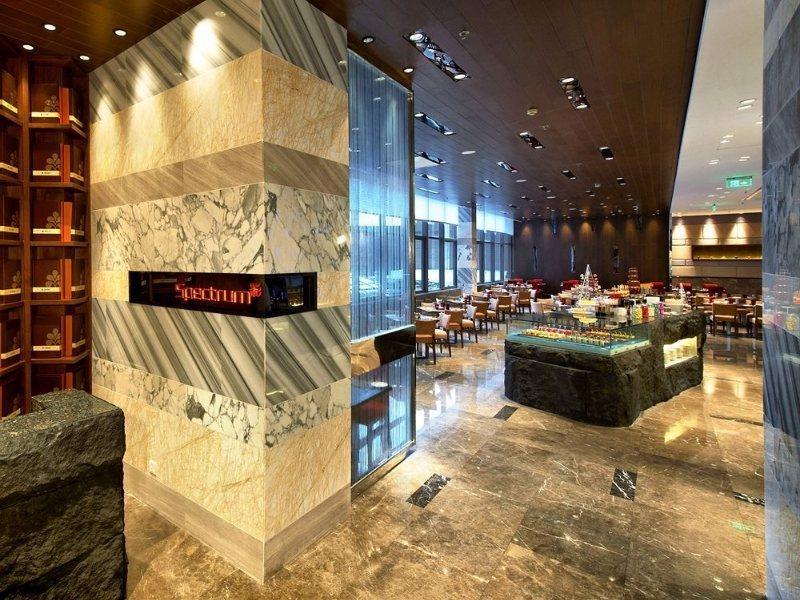 Hotel Nikko Tianjin Buitenkant foto The restaurant