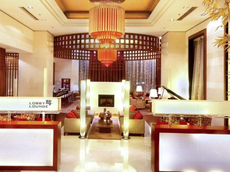Hotel Nikko Tianjin Buitenkant foto Lobby Lounge