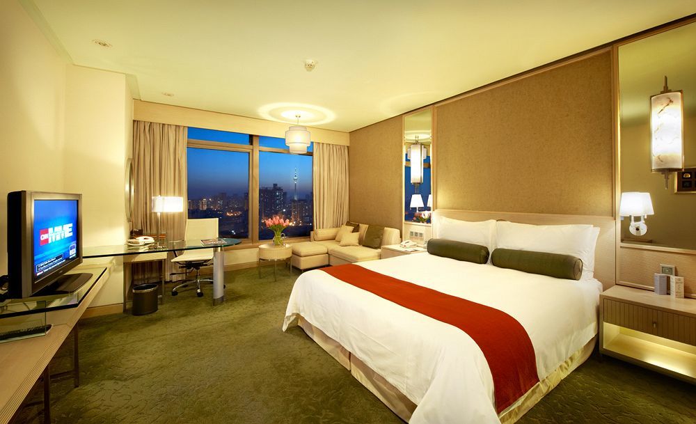 Hotel Nikko Tianjin Buitenkant foto Deluxe Room